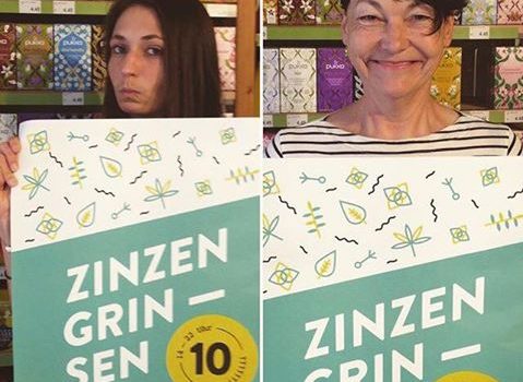 Mama und Julia Zinzengrinsen
